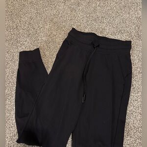 Black Lulu joggers